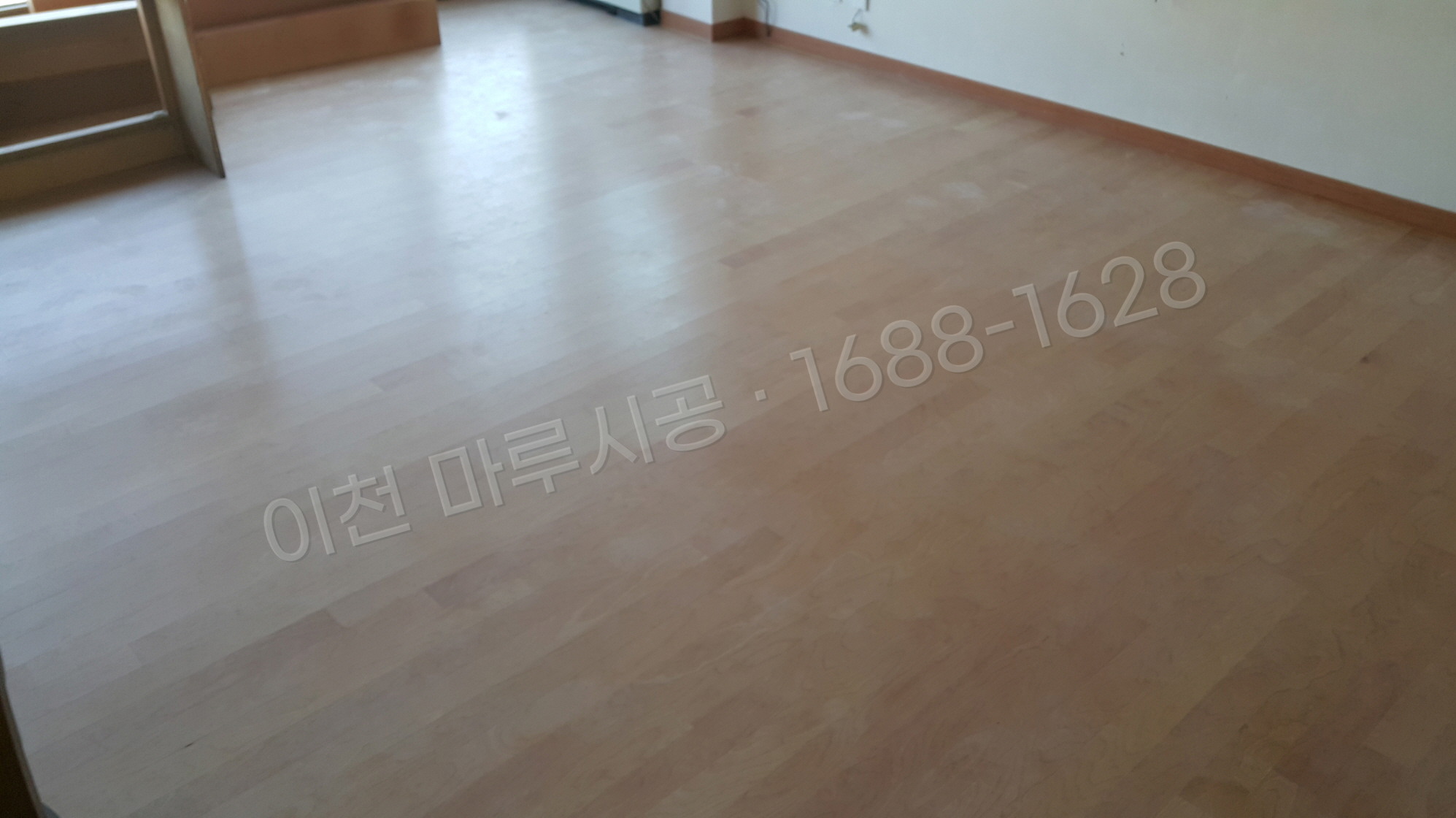 이천 송정동 온돌마루 이건 제나 체리 바닥공사 마루시공업체 시공 후