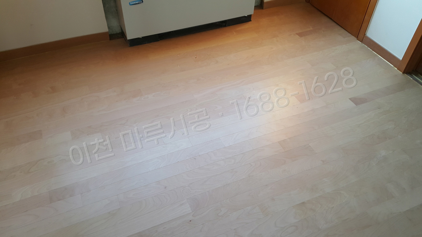 이천 송정동 온돌마루 이건 제나 체리 바닥공사 마루시공업체 시공 후