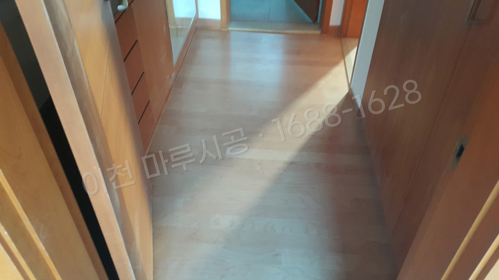 이천 송정동 온돌마루 이건 제나 체리 바닥공사 마루시공업체 시공 후