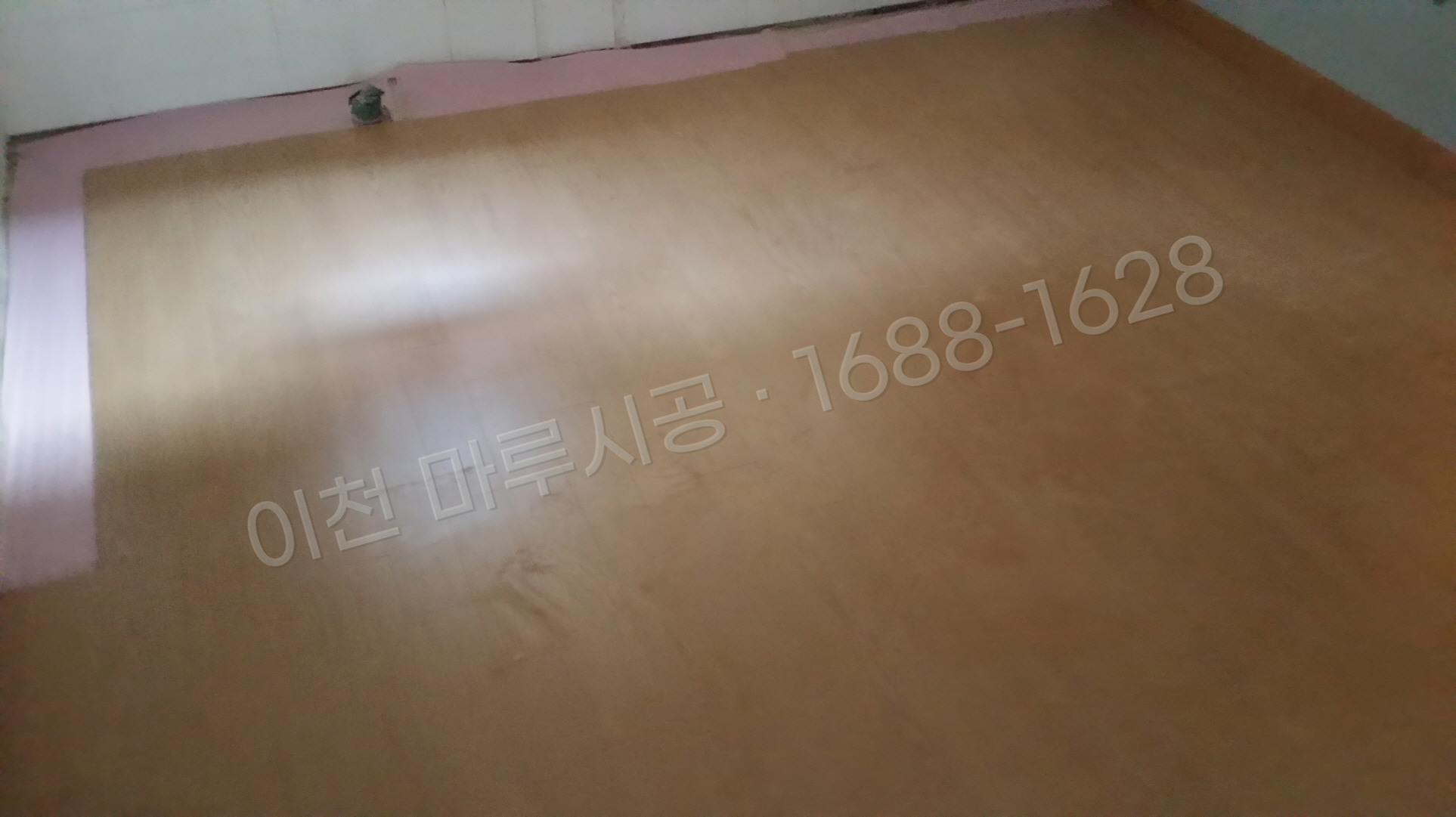 이천 장록동 강화마루 한솔 레브 라레도오크 바닥공사 마루시공업체 시공 후