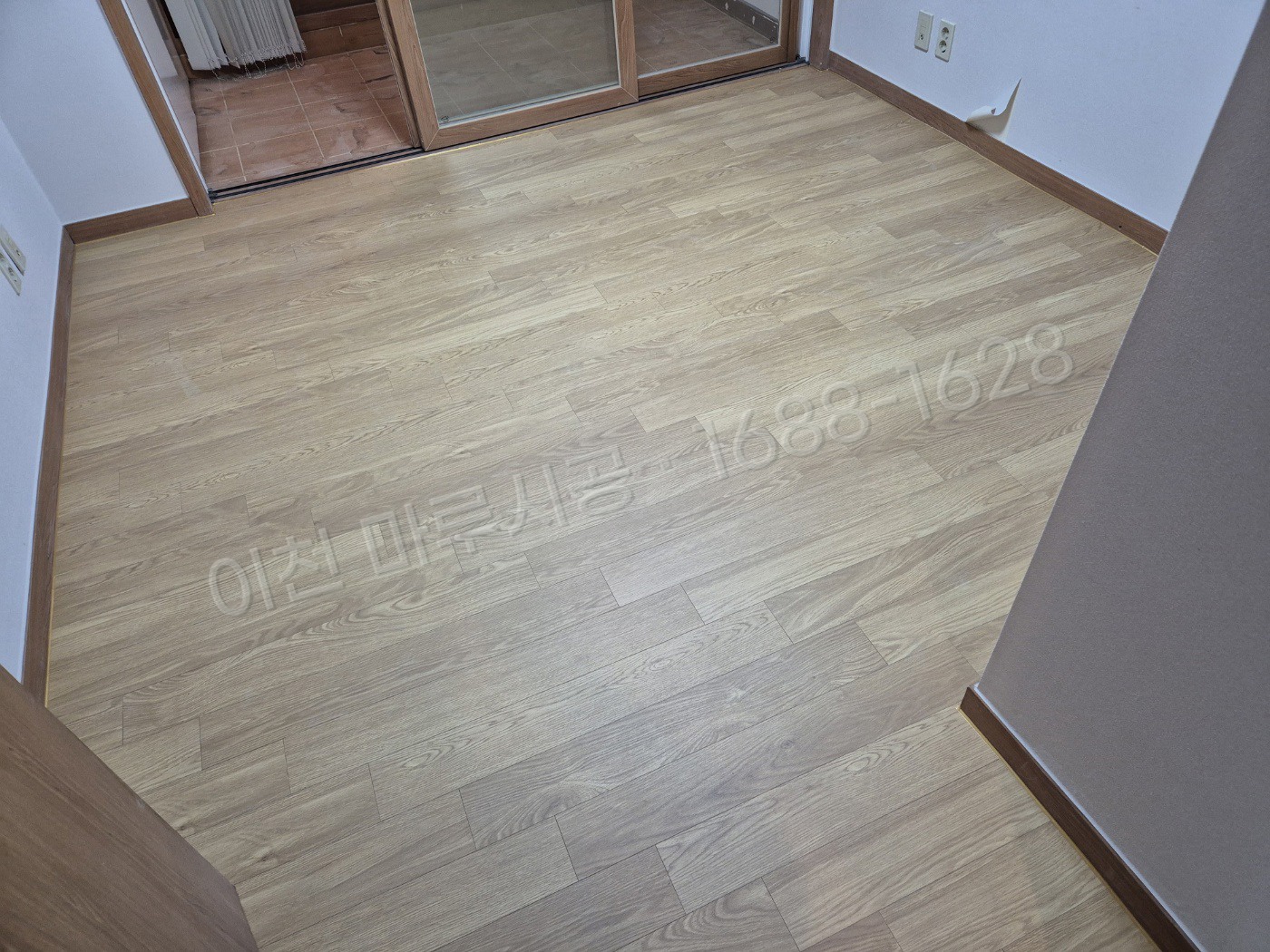 단월동 바닥공사 마루시공업체 시공 완료